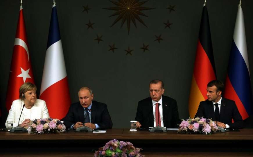 Istanbul: Merkel, Macron, Putin i Erdogan na samitu o Siriji